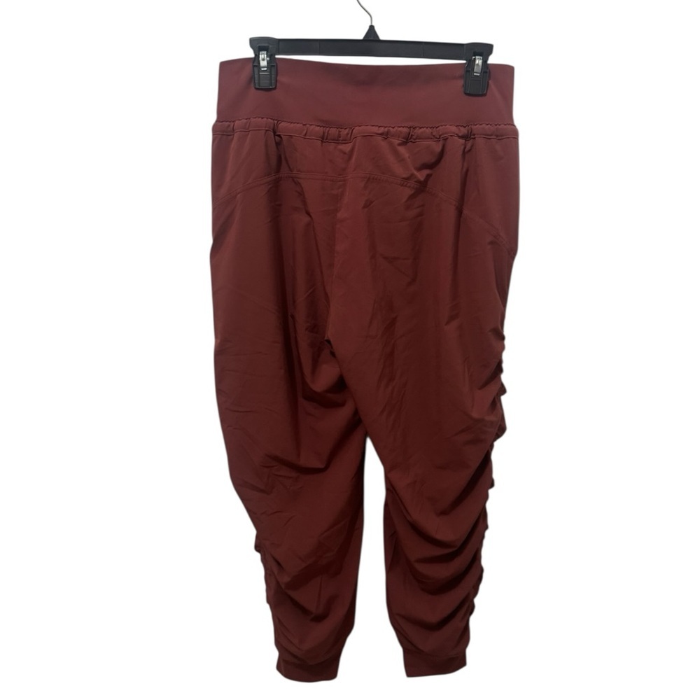 ATHLETA Attitude Lined Jogger Pants 486216 in Maple Red Size 6 - Picture 3 of 5